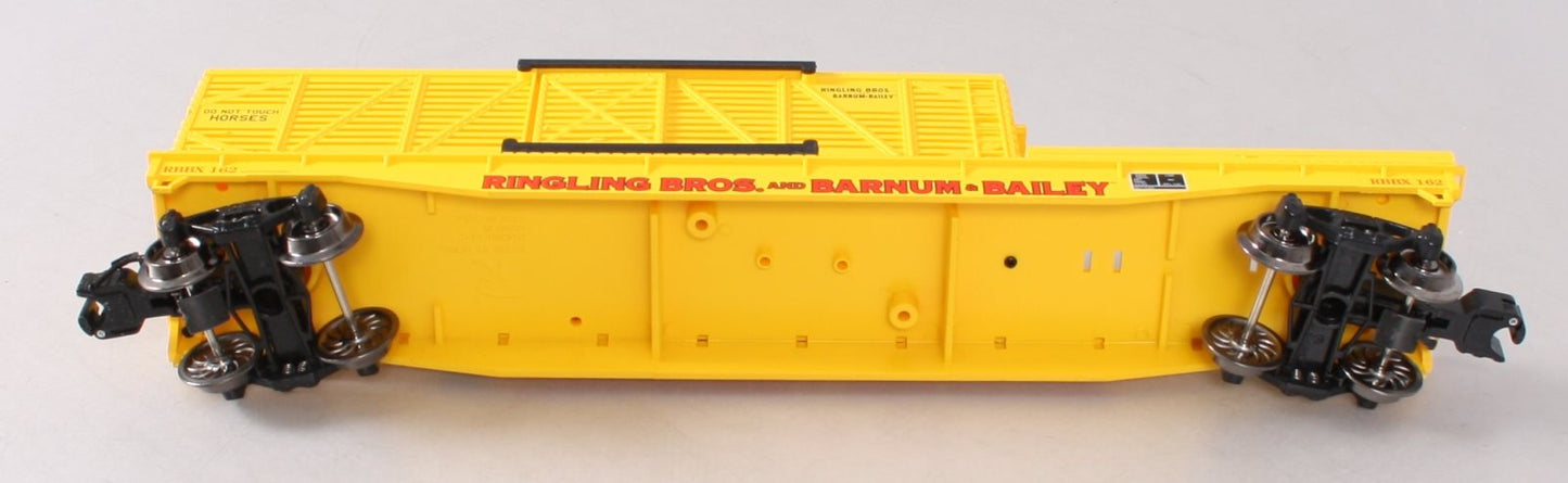 Lionel 6-22240 O Ringling Bros. Combo Flatcar & Stock Car with Circus Wagon