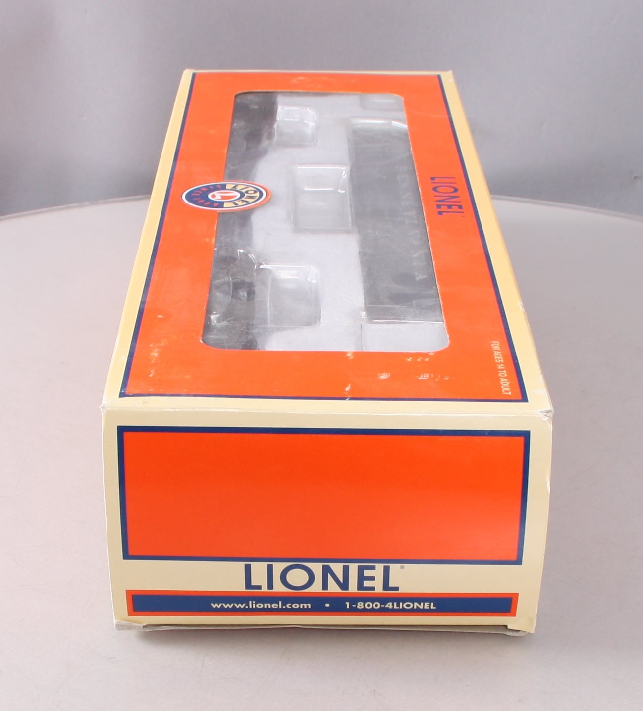 Lionel 6-29655 O Gauge Pennsylvania Railroad 16-Wheel Flatcar with Girders
