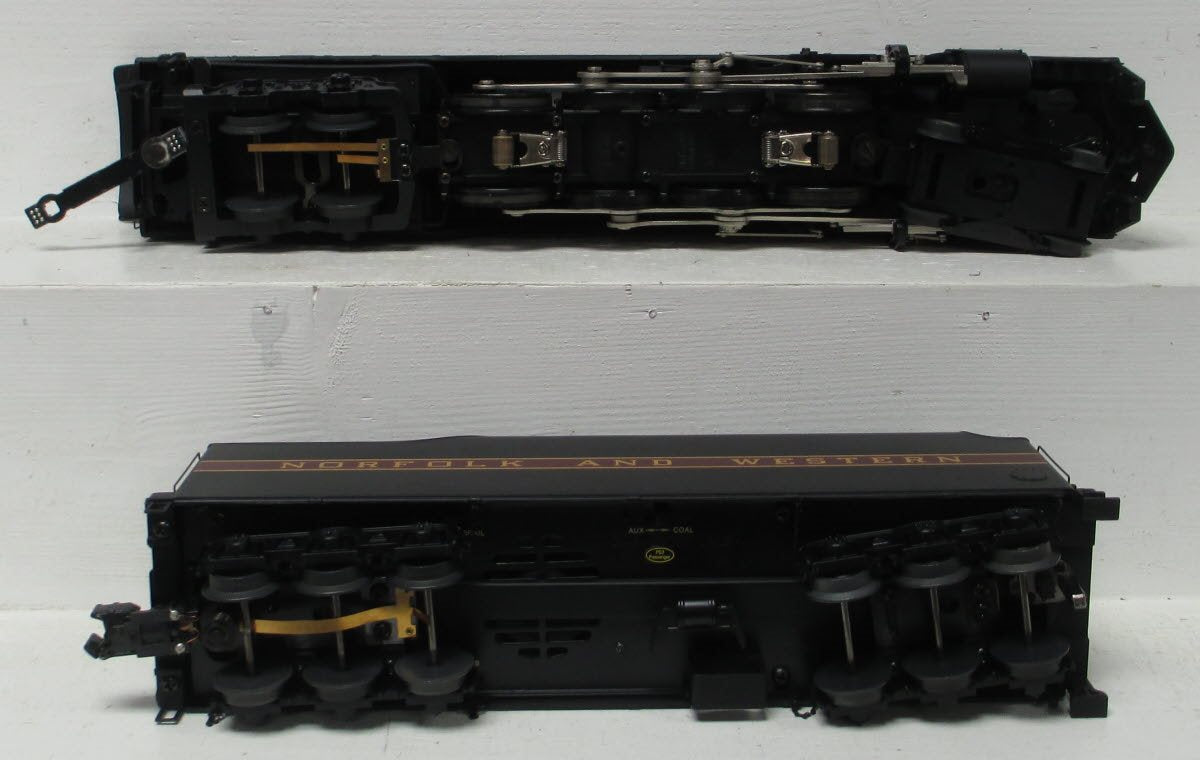 MTH 20-3630-1 O Norfolk & Western 4-8-4 J Steam Loco w/PS3 (Hi-Rail Wheels) #611