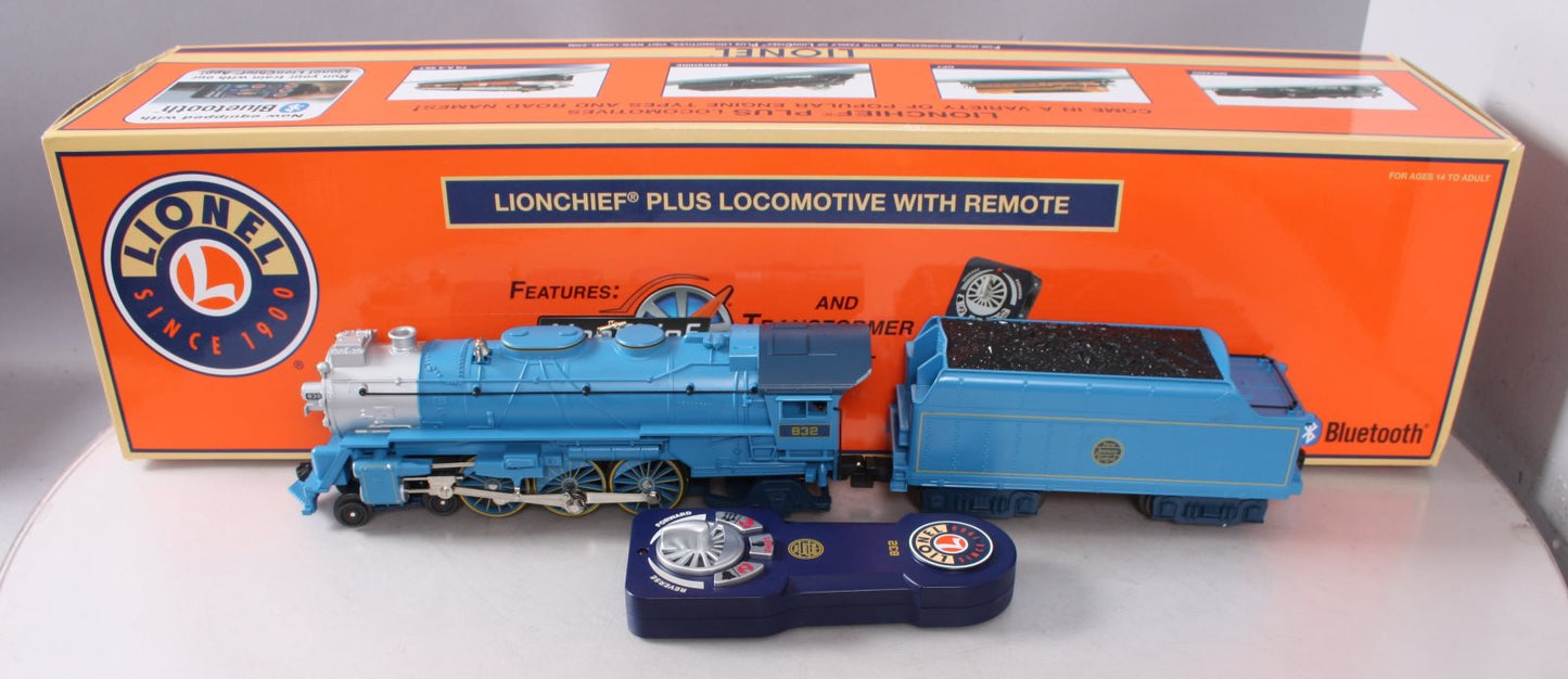 Lionel 6-84680 O New Jersey Central LionChief+ 4-6-2 Pacific Steam Loco #832