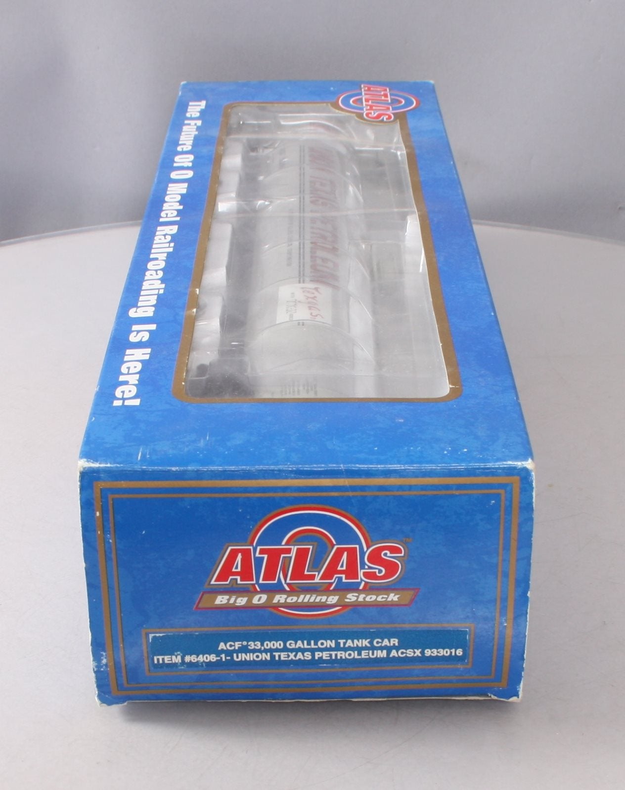 Atlas 6406-1 O Gauge Union Texas Petroleum 33,000 Gallon Tank Car #933016