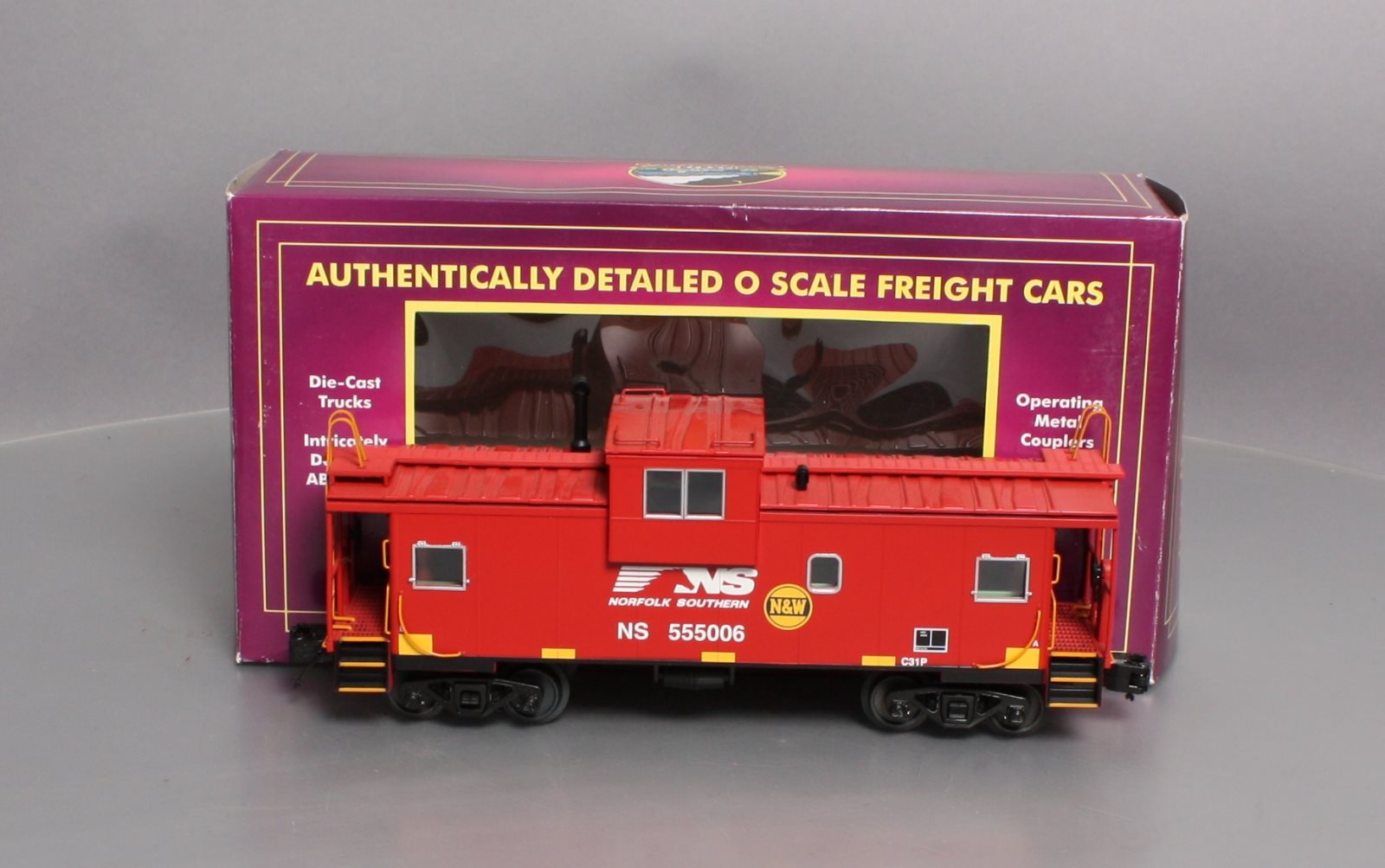 MTH 20-91562 O Norfolk Southern Extended-Vision Caboose #555006