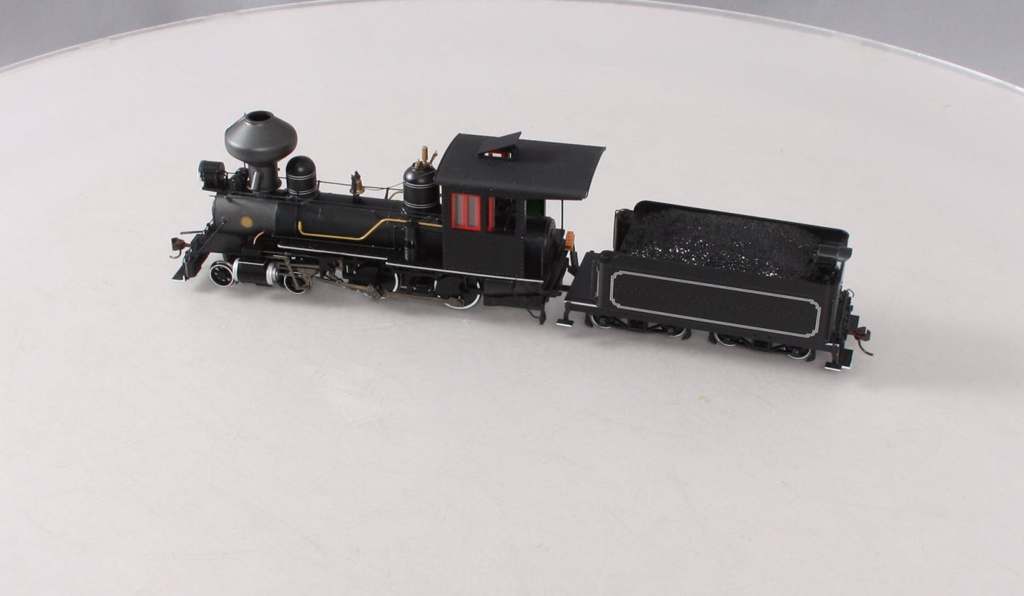 Bachmann Spectrum 28325 On30 Painted & Unlettered 4-4-0 Steam Locomotive w/DCC
