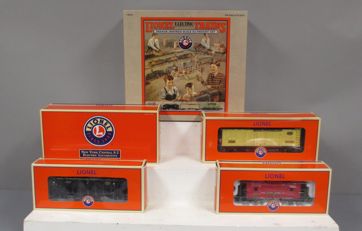 Lionel 6-84512 O S2 Scale Tinplate Prewar Inspired Freight Set