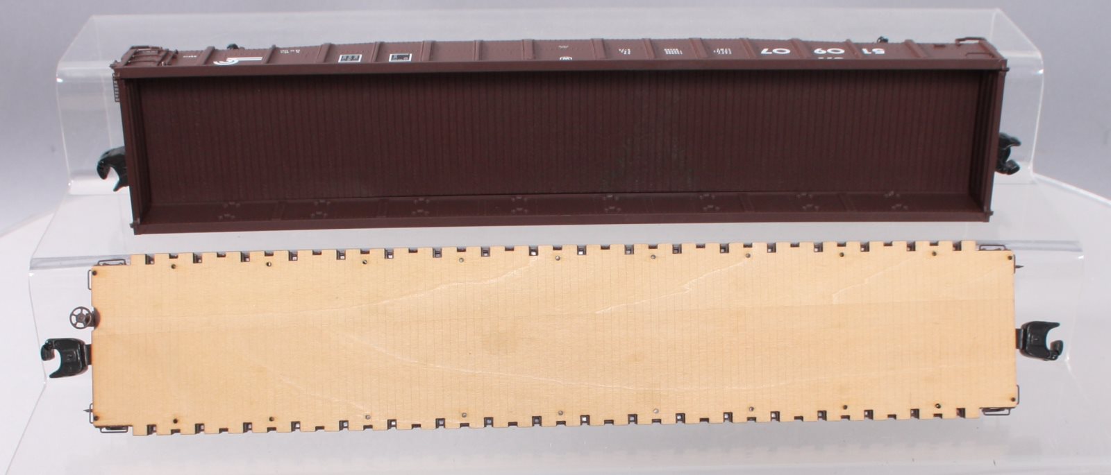 Lionel 6-82670 O Gauge Conrail PS-5 Gondola & PS4 Flatcar with Pipe Load