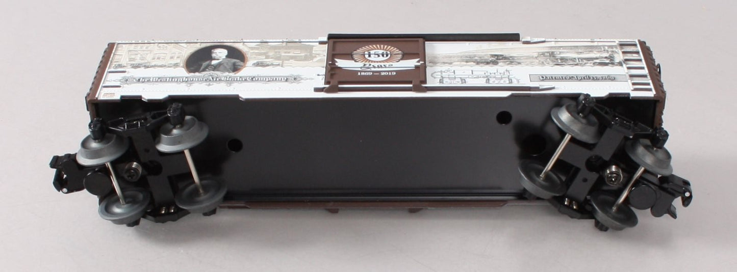 Lionel 1938060 O Gauge Westinghouse Air Brake 150th Anniversary Boxcar