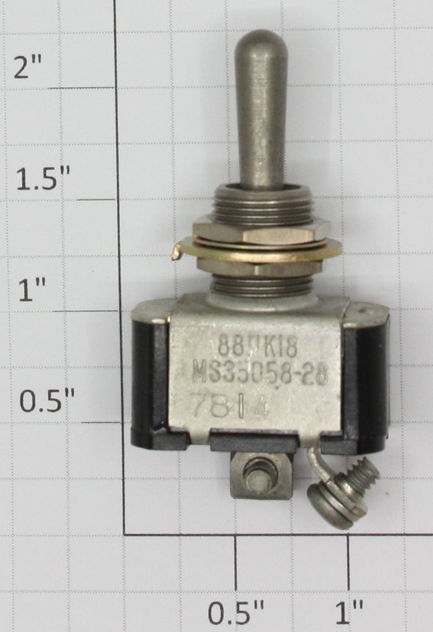 Acme MS35058-28 SPST Military Aircraft Toggle Switch