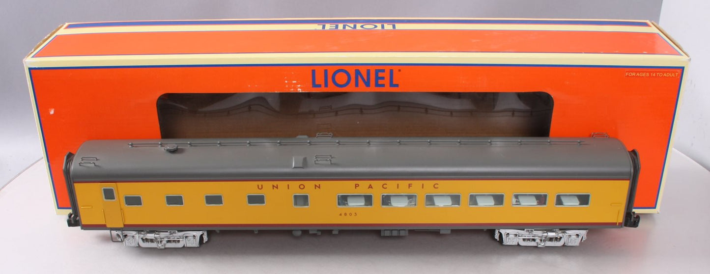 Lionel 6-25574 O Gauge Union Pacific 18" Aluminum StationSounds Diner #4803
