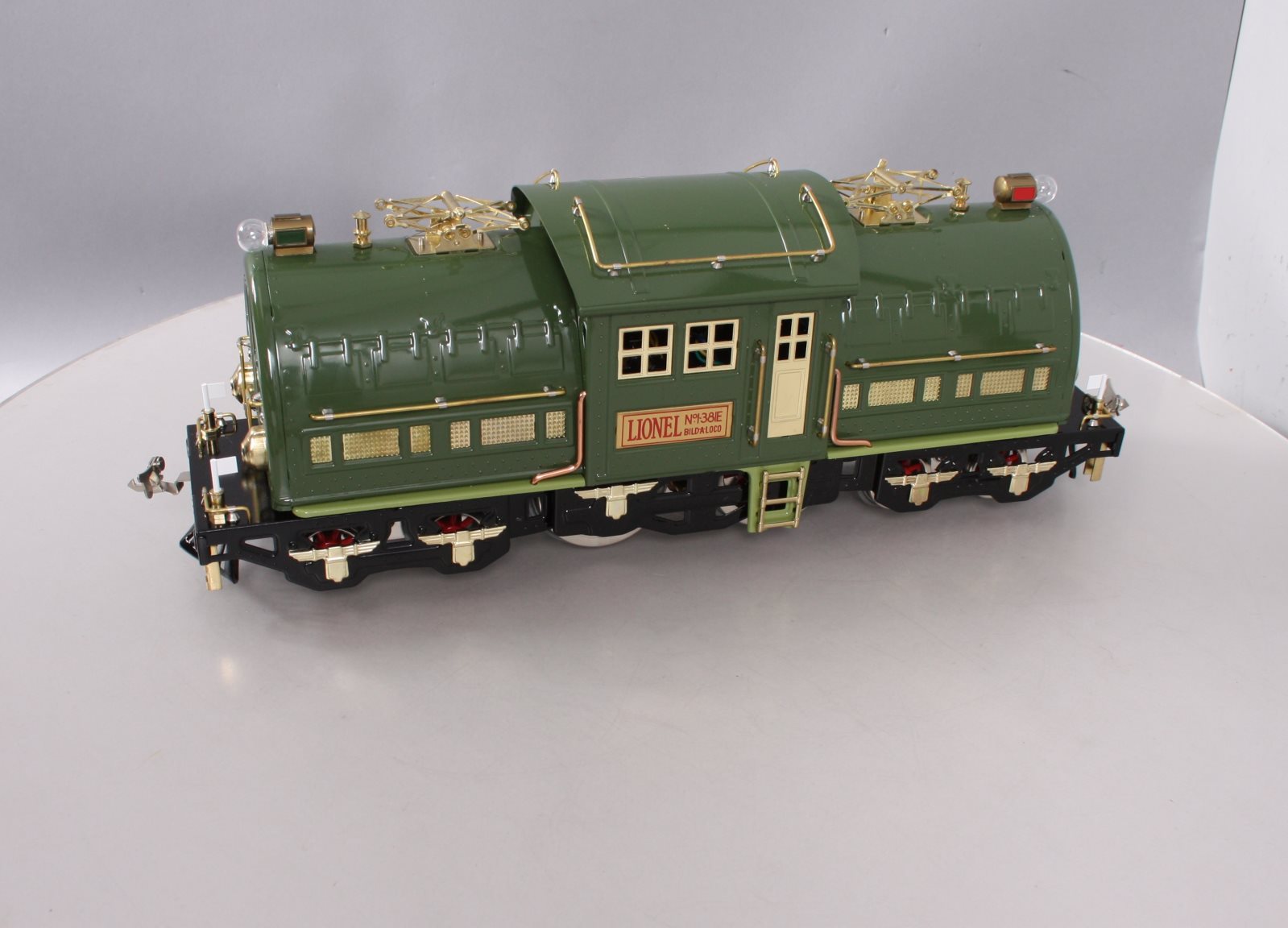 Lionel 6-13102 Standard Gauge I-381E 4-4-4 Two Tone Green Electric Locomotive