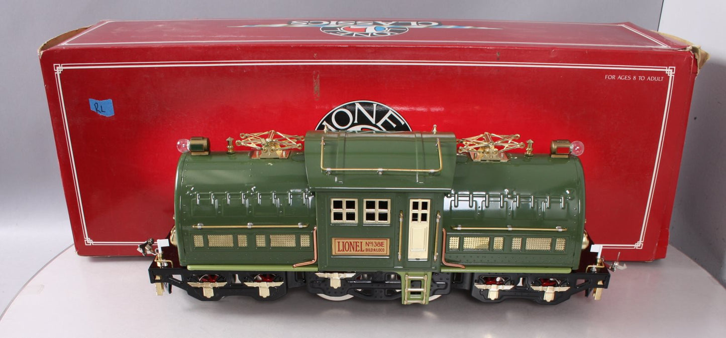 Lionel 6-13102 Standard Gauge I-381E 4-4-4 Two Tone Green Electric Locomotive