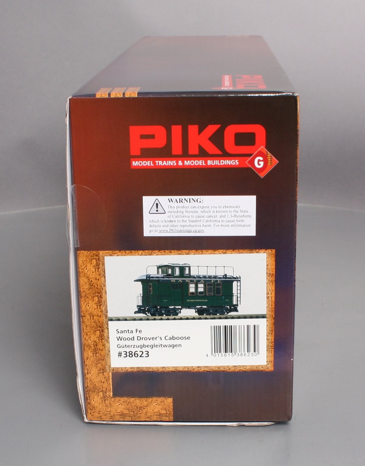 Piko 38623 G Santa Fe Drovers Caboose Green #20871