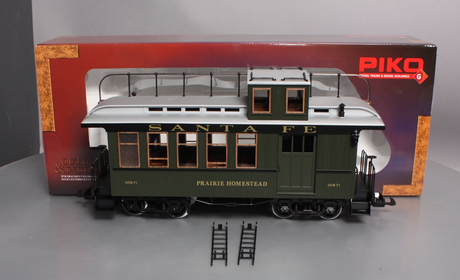 鉄道模型 TRAINS of TEXAS On3 GILPIN CABOOSE KIT Retro Train Caboose Carriage Building Bricks Set | General Jim's Toys