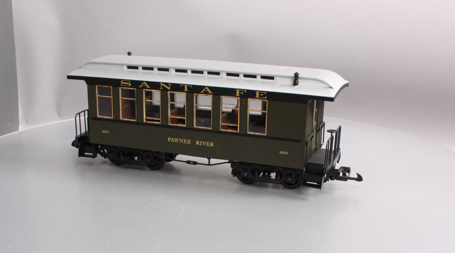 Piko 38628-2 G Scale Santa Fe "Pawnee River" Wood Coach #16521