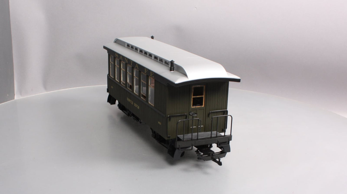 Piko 38628-2 G Scale Santa Fe "Pawnee River" Wood Coach #16521