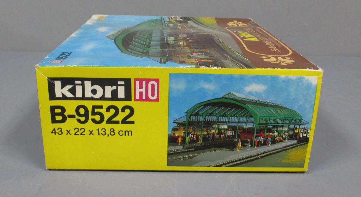 Kibri B-9522 HO Train Shed Structure Kit – Trainz
