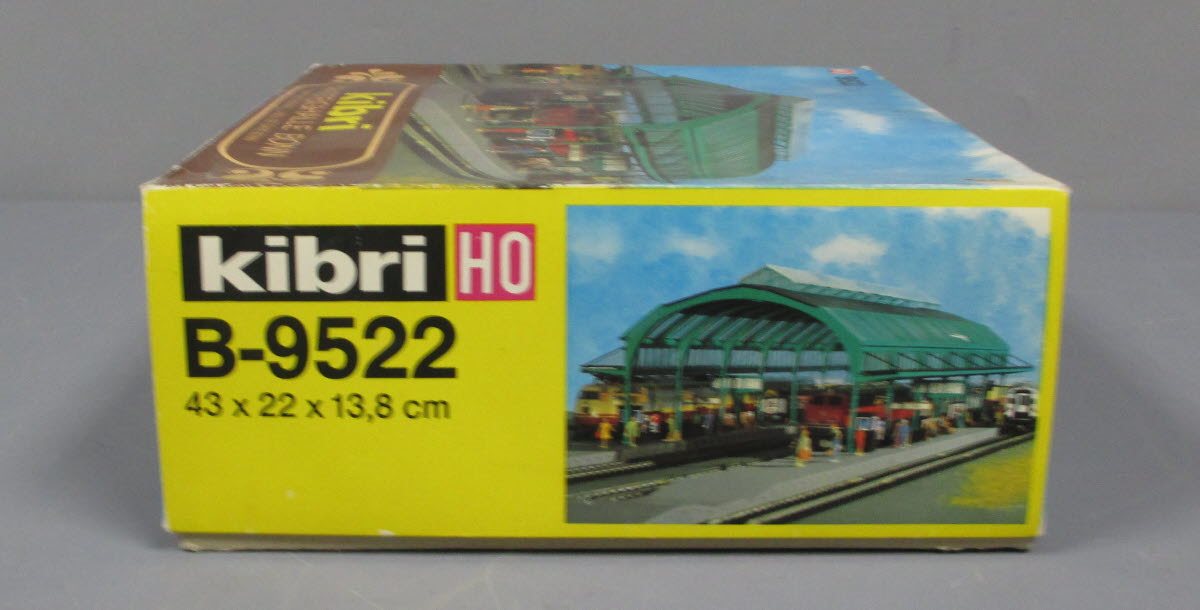 Kibri B-9522 HO Train Shed Structure Kit – Trainz
