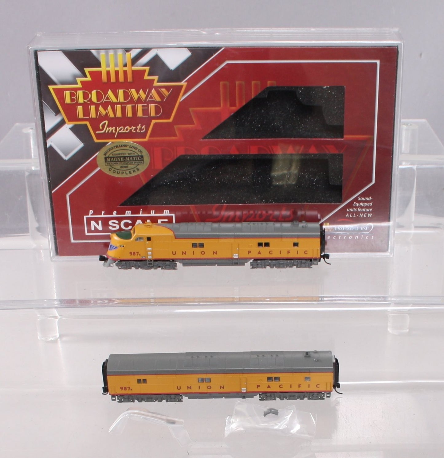 Broadway Limited 1652 N Union Pacific Diesel EMD E6 A/B Set, A Powered #987/987B