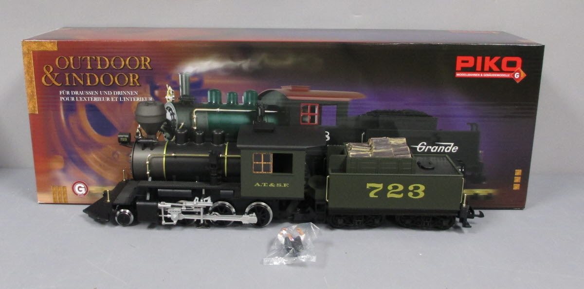 Piko 38208 G Santa Fe Mini Mogul Steam Locomotive #723