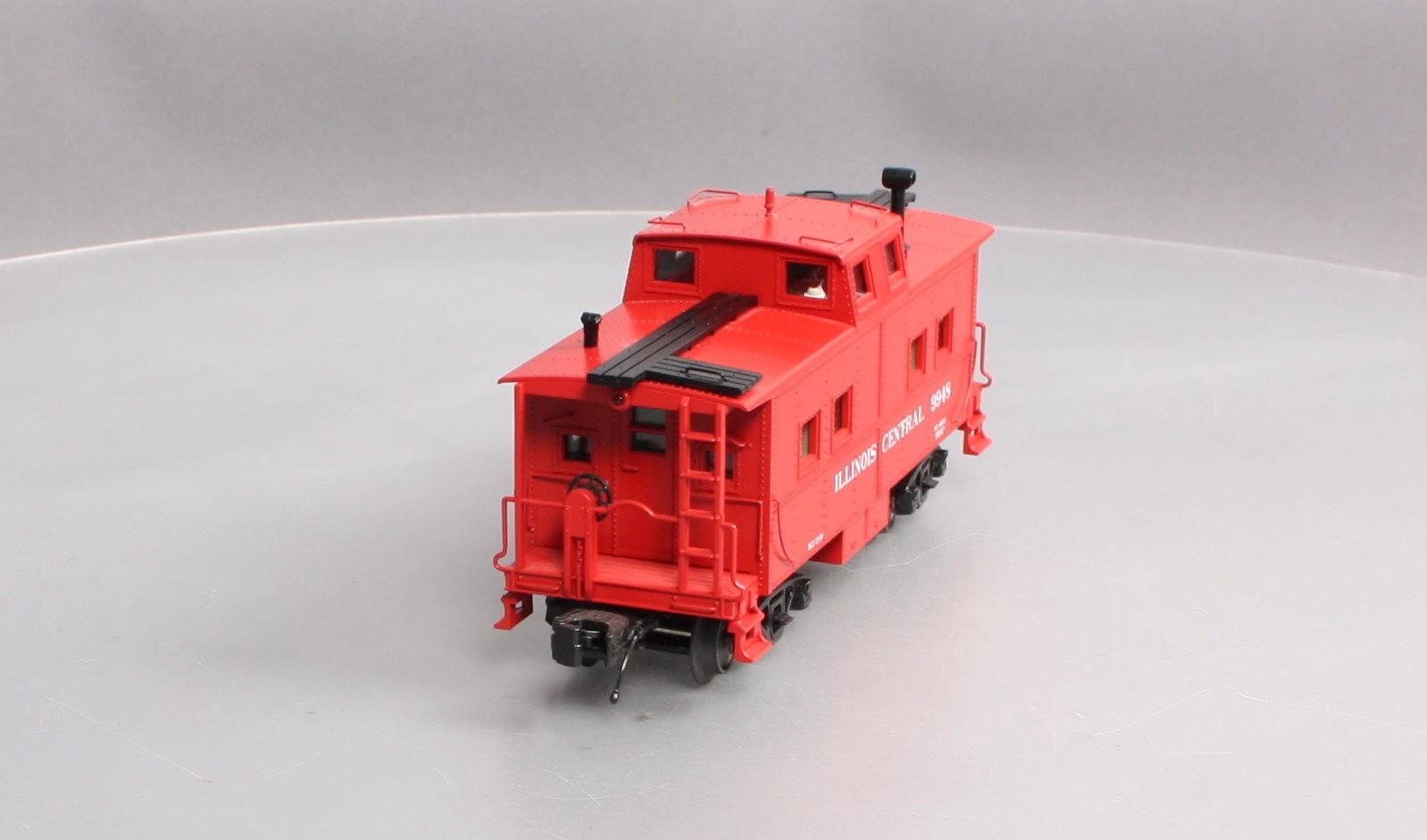 MTH 20-91409 Illinois Central Center Cupola Steel Caboose