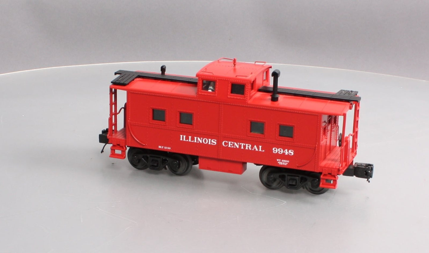 MTH 20-91409 Illinois Central Center Cupola Steel Caboose