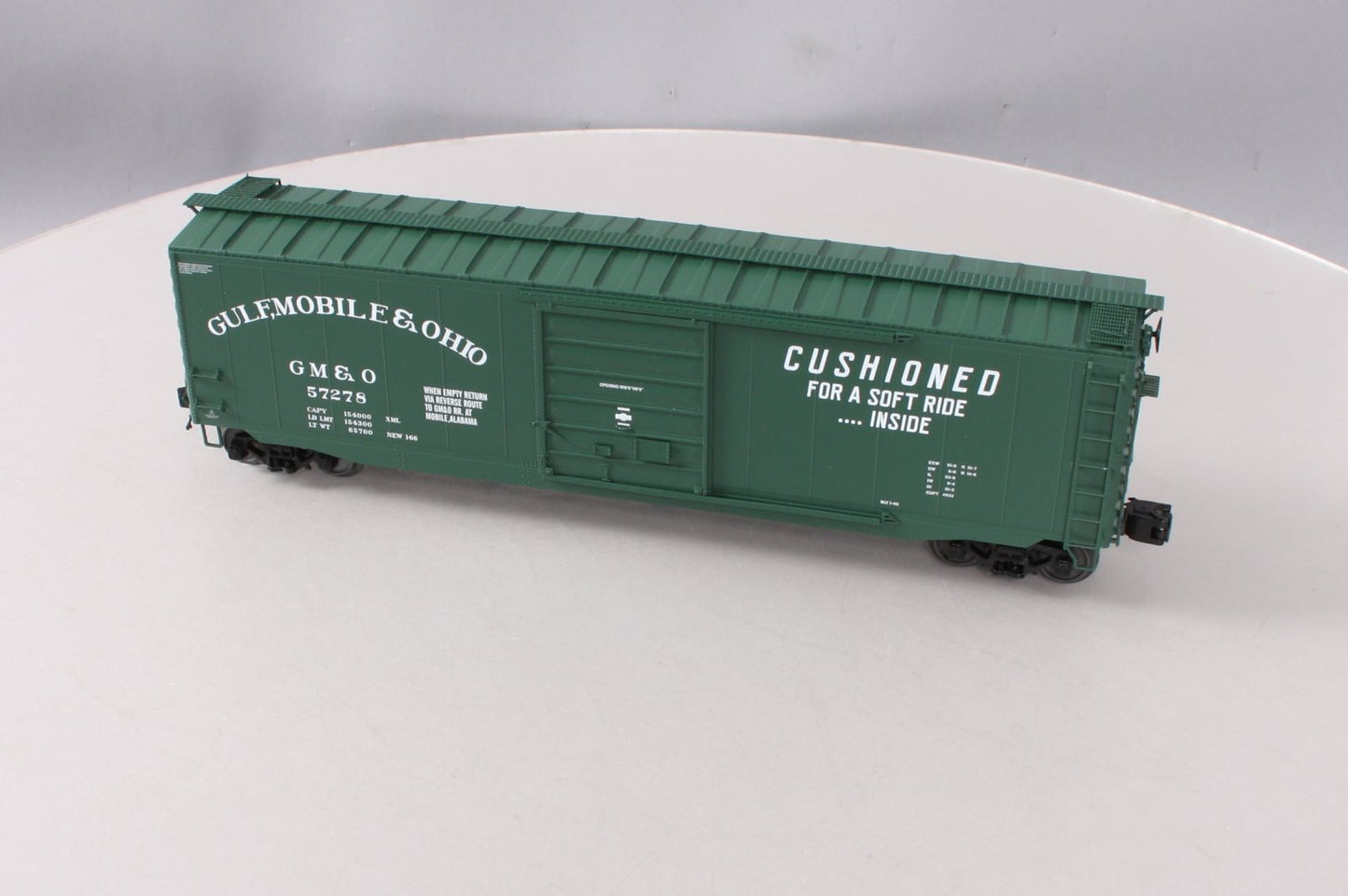 MTH 20-93666 O Gauge Gulf Mobile & Ohio 50' PS-1 Box Car #57278