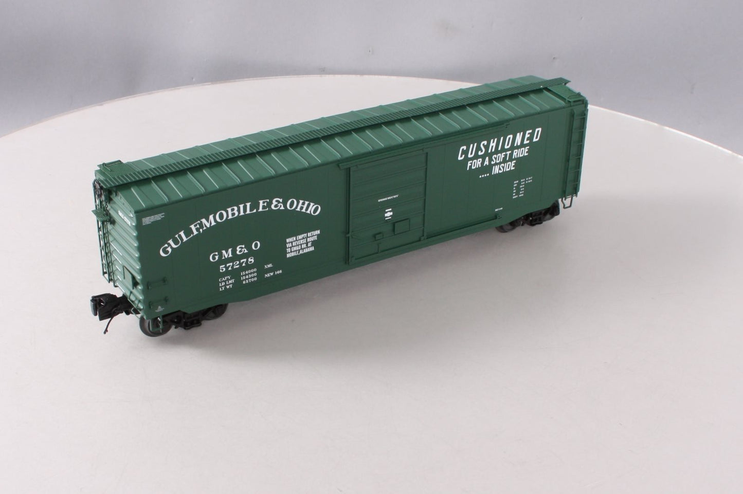 MTH 20-93666 O Gauge Gulf Mobile & Ohio 50' PS-1 Box Car #57278