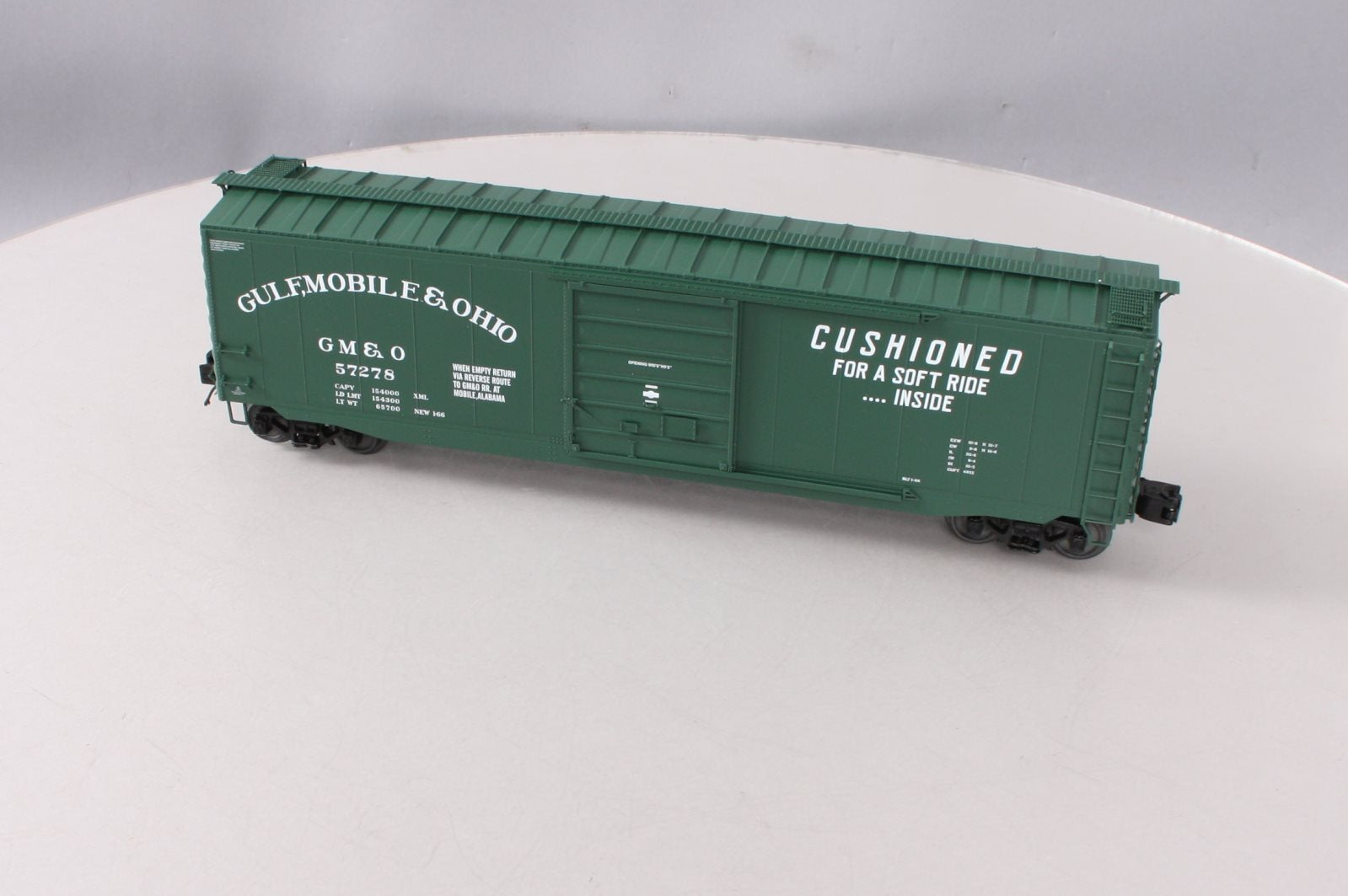 MTH 20-93666 O Gauge Gulf Mobile & Ohio 50' PS-1 Box Car #57278