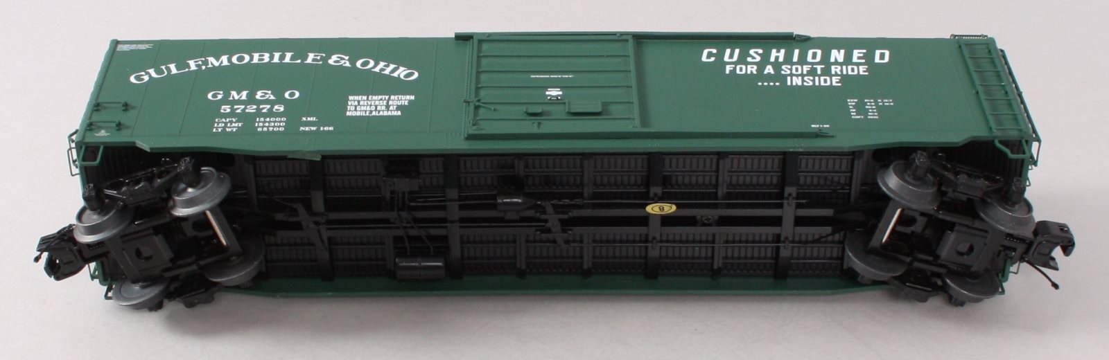 MTH 20-93666 O Gauge Gulf Mobile & Ohio 50' PS-1 Box Car #57278