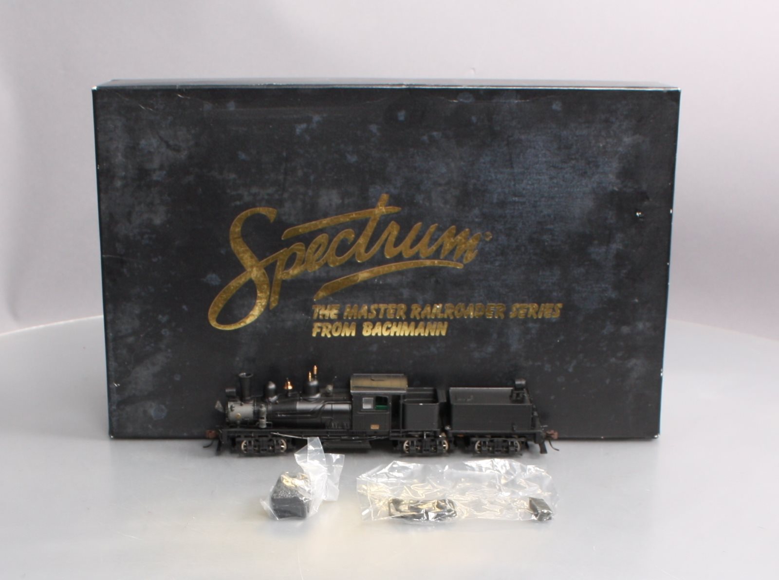 HO BACHMANN SPECTRUM 81901 80 TON THREE TRUCK SHAY