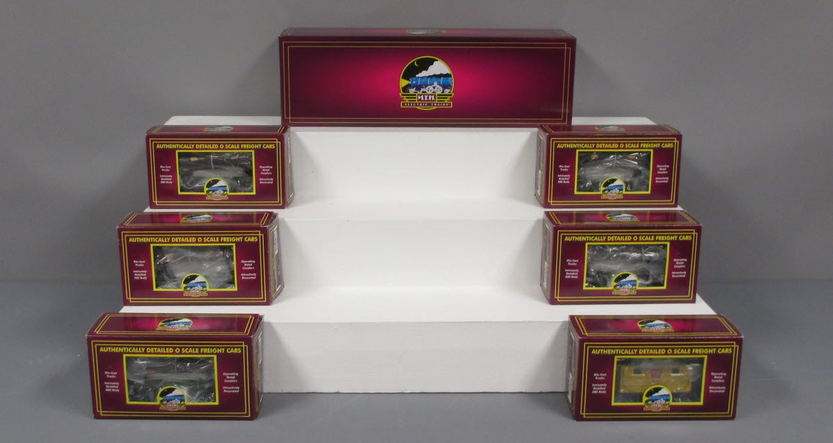 MTH 20-3447-1 Hillcrest Lumber Climax Specialty Freight Set with PS3