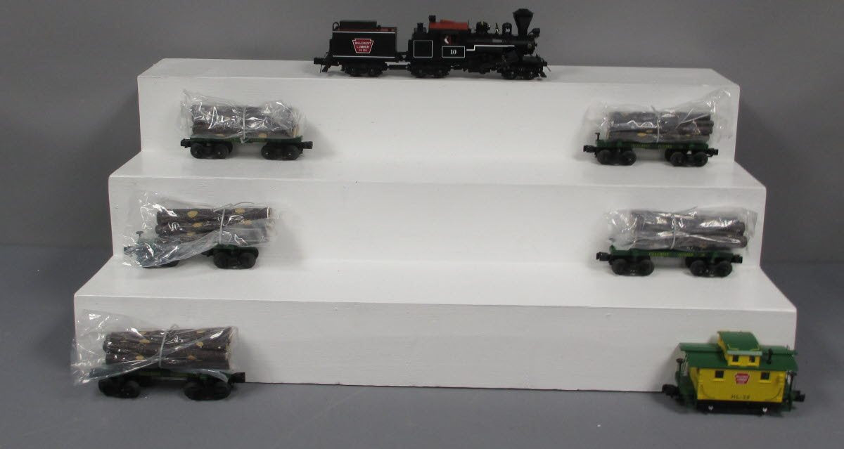 MTH 20-3447-1 Hillcrest Lumber Climax Specialty Freight Set with PS3