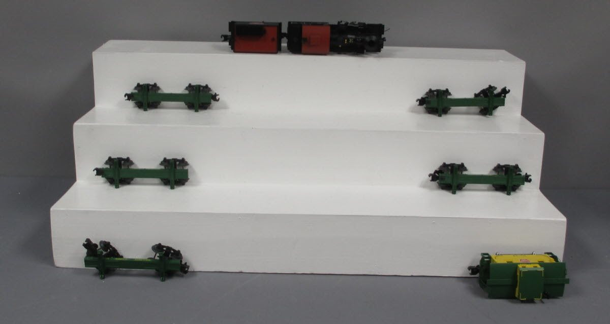 MTH 20-3447-1 Hillcrest Lumber Climax Specialty Freight Set with PS3