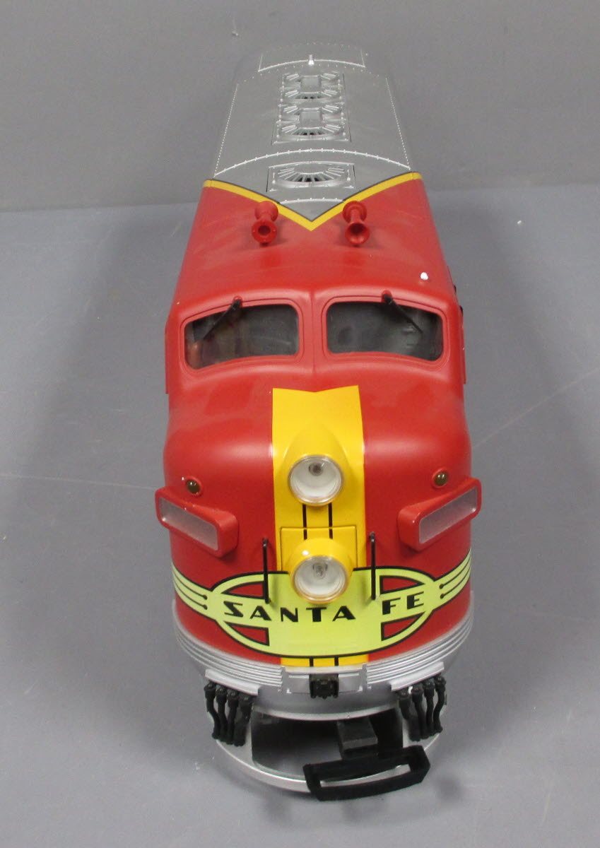 LGB 21576 ATSF Warbonnet F7 A Unit Powered Diesel Locomotive – Trainz