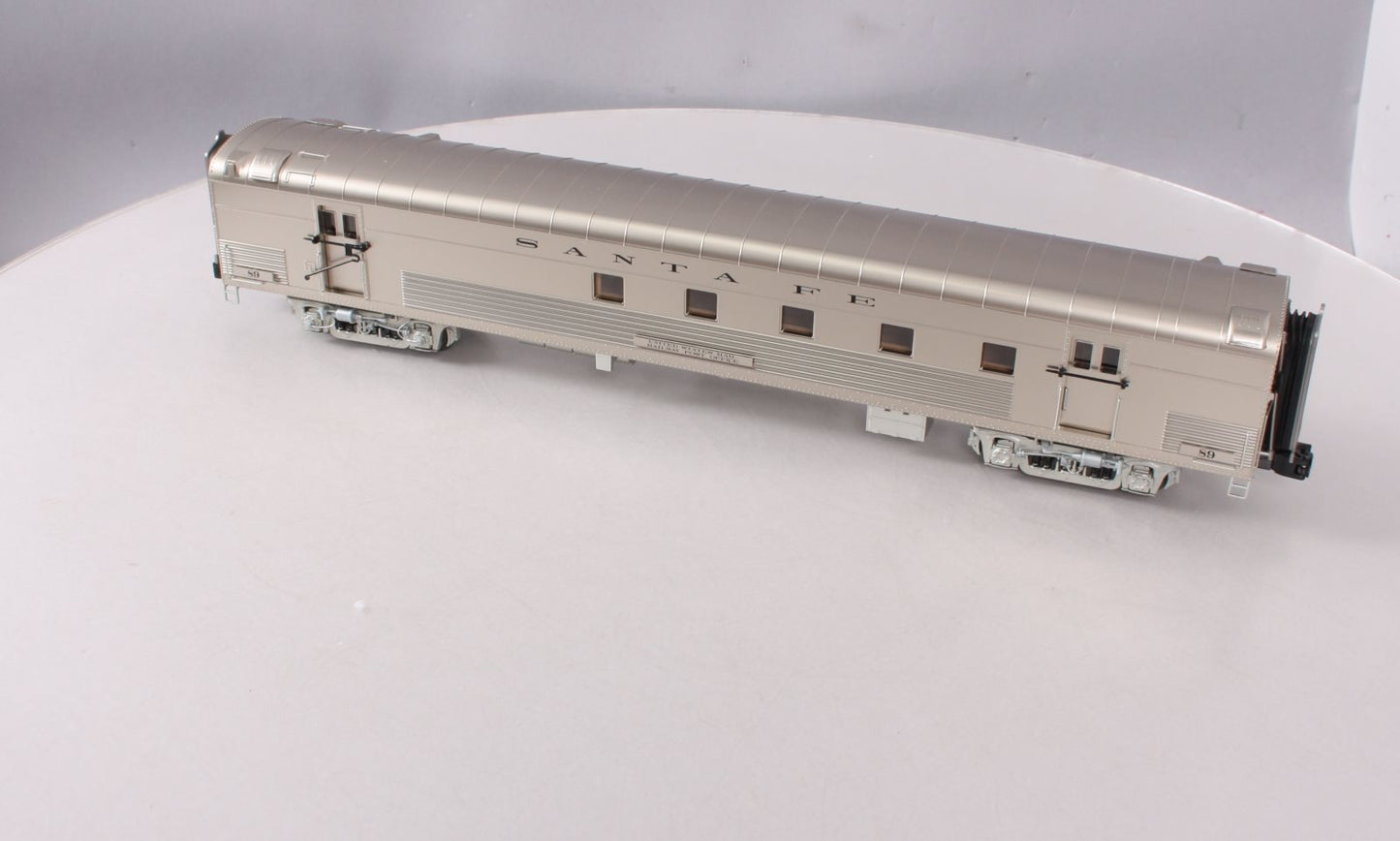 MTH 20-68276 O Santa Fe 70' Streamlined RPO Passenger Car (Ribbed Sided)