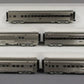 MTH 20-65276 O Santa Fe 70' Streamlined Passenger Car (Set of 5)