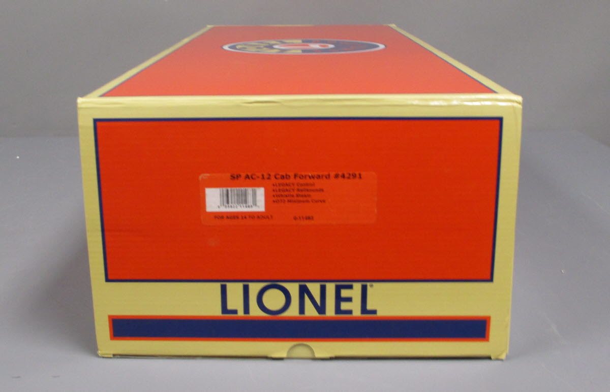 Lionel 6-11463 Southern Pacific AC-12 Cab Forward Steam Locomotive #4291