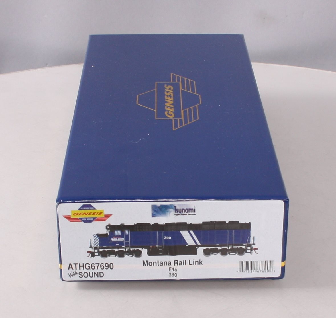 Athearn G67690 HO Montana Rail Link F45 Diesel Locomotive w/ Sound #390 (DCC)