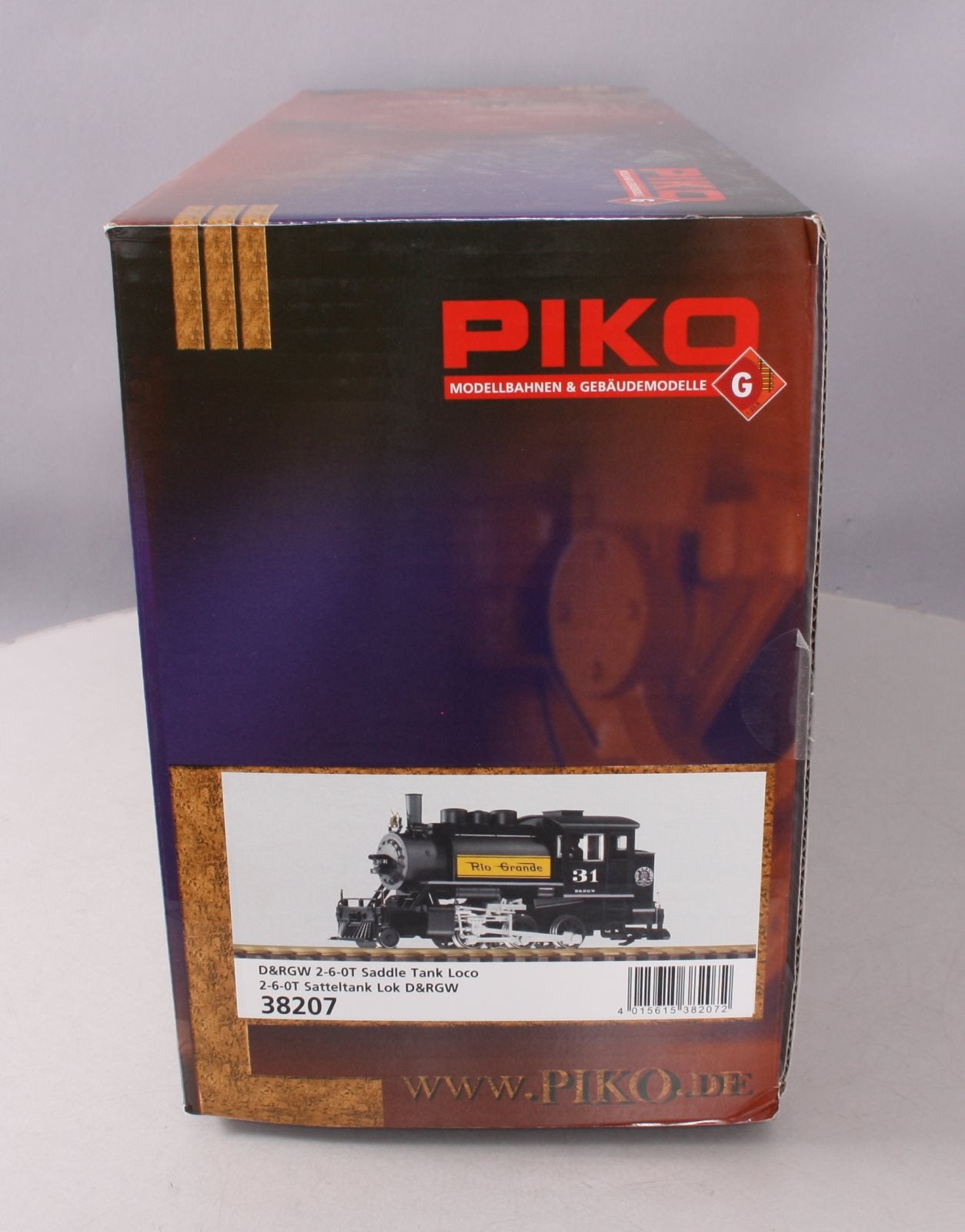 Piko 38207 G Scale Denver & Rio Grande Western 2-6-0T Locomotive #31