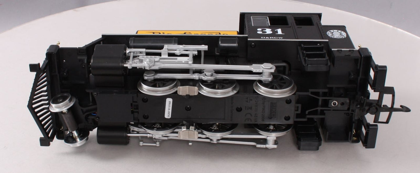 Piko 38207 G Scale Denver & Rio Grande Western 2-6-0T Locomotive #31