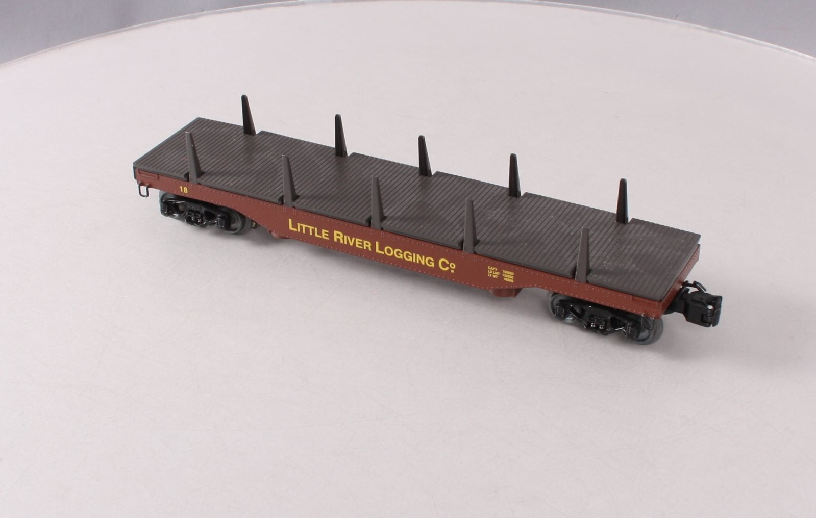Williams 47929 O Gauge Little River Logging Operating Log Dump Car