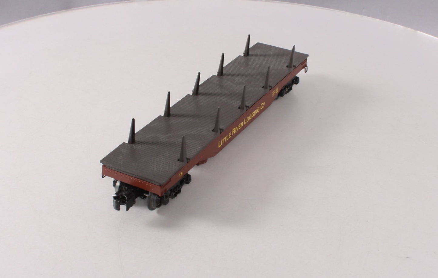 Williams 47929 O Gauge Little River Logging Operating Log Dump Car