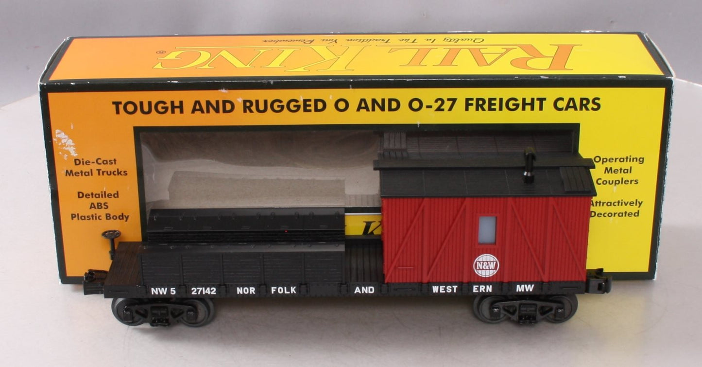 MTH 30-79464 O Norfolk & Western Crane Tender #27142