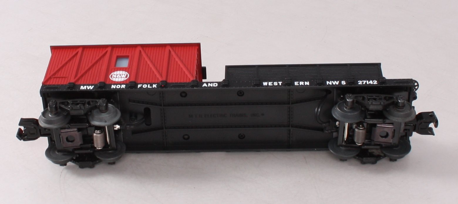 MTH 30-79464 O Norfolk & Western Crane Tender #27142