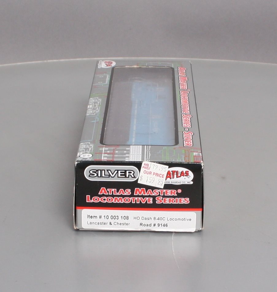 Atlas 10003108 HO Lancaster & Chester Dash 8-40C Diesel Locomotive #9146