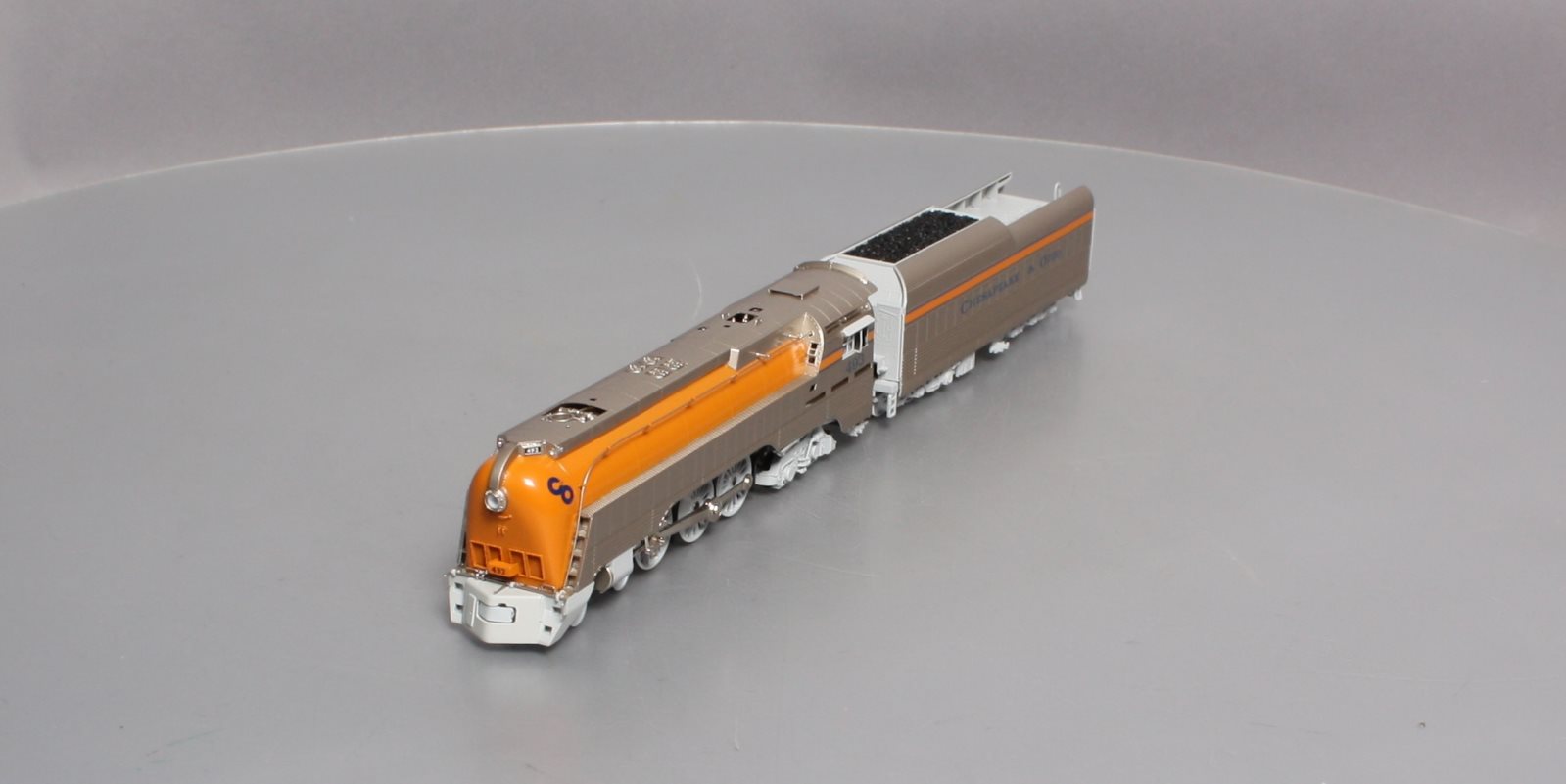 Broadway Limited 4553 HO Chesapeake & Ohio Class L-1 Hudson Steam Loco #493