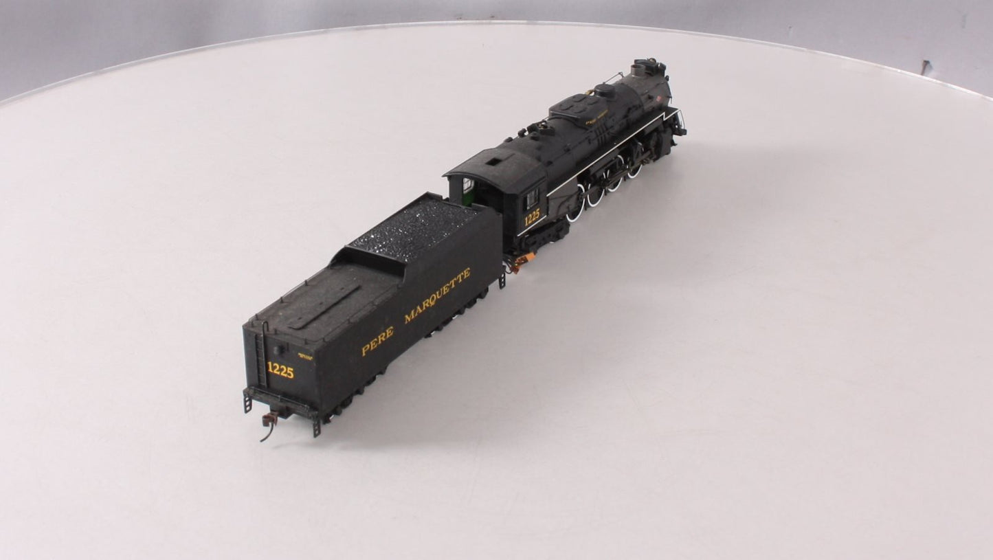 Bachmann 50901 HO Pere Marquette 2-8-4 Berkshire w/DCC Steam Locomotive #1225