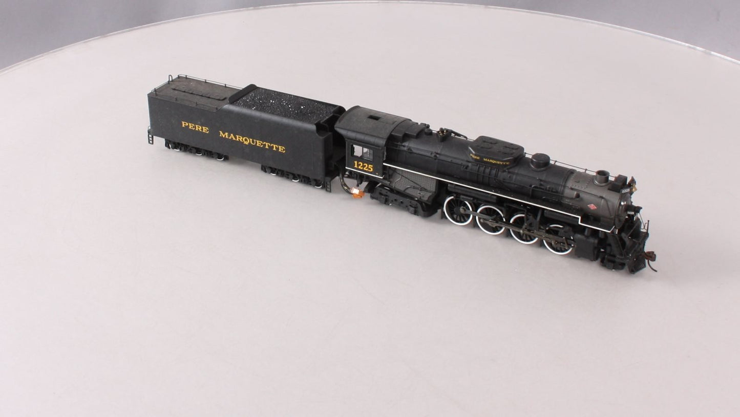Bachmann 50901 HO Pere Marquette 2-8-4 Berkshire w/DCC Steam Locomotive #1225