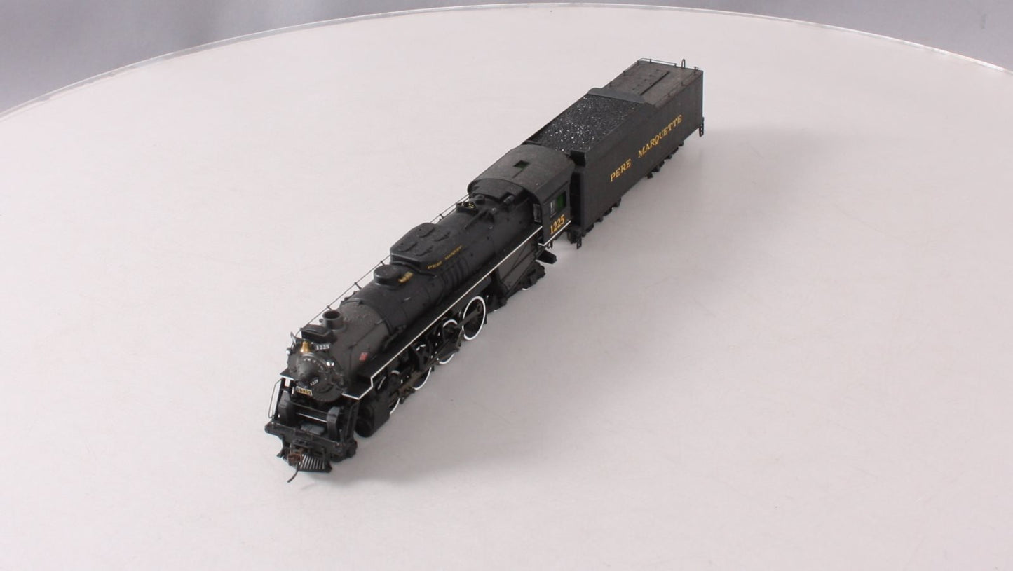 Bachmann 50901 HO Pere Marquette 2-8-4 Berkshire w/DCC Steam Locomotive #1225