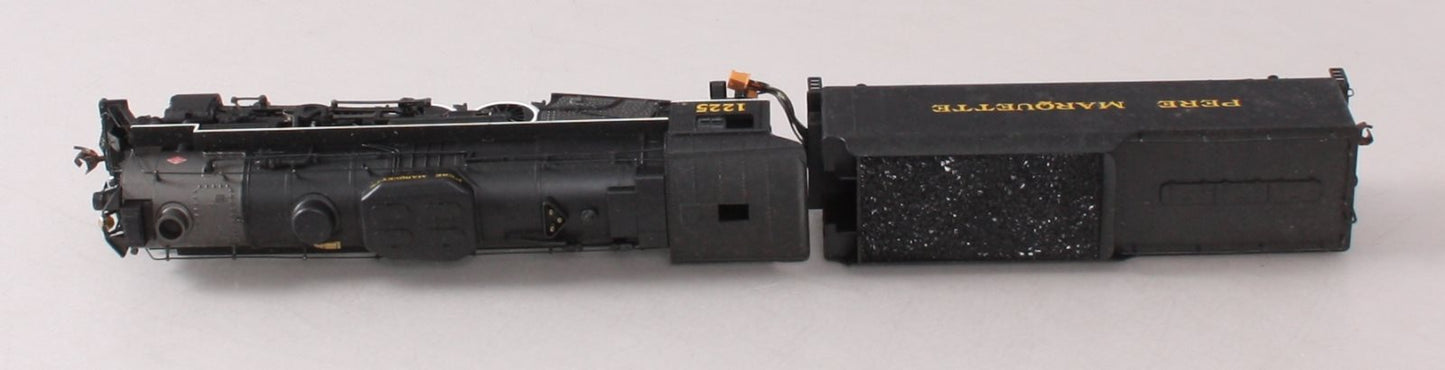 Bachmann 50901 HO Pere Marquette 2-8-4 Berkshire w/DCC Steam Locomotive #1225