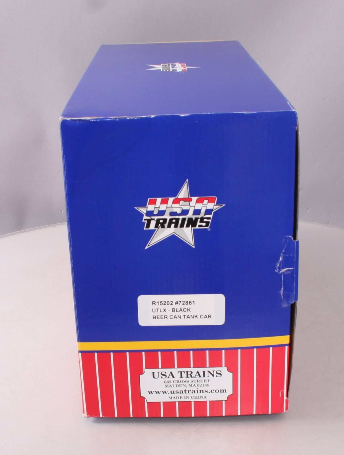 USA Trains R15202 G UTLX Ultimate Series 29' Beer Can Tank Car #72858